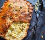 Cheddar cheese & shallot pie with fennel seed pastry
